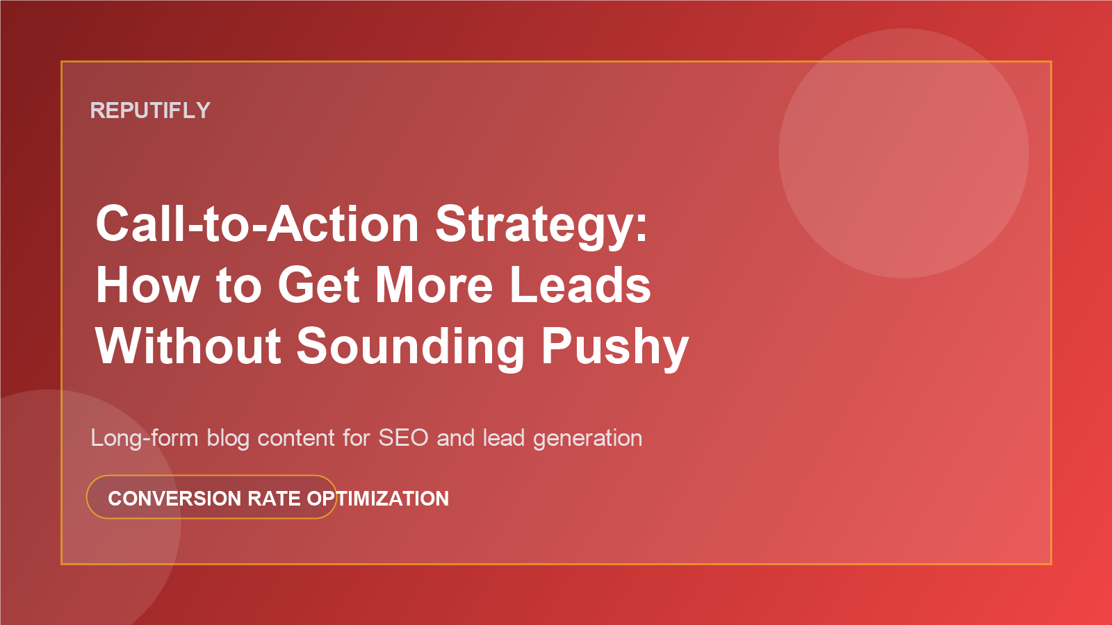 Call to action strategy for more leads featured image