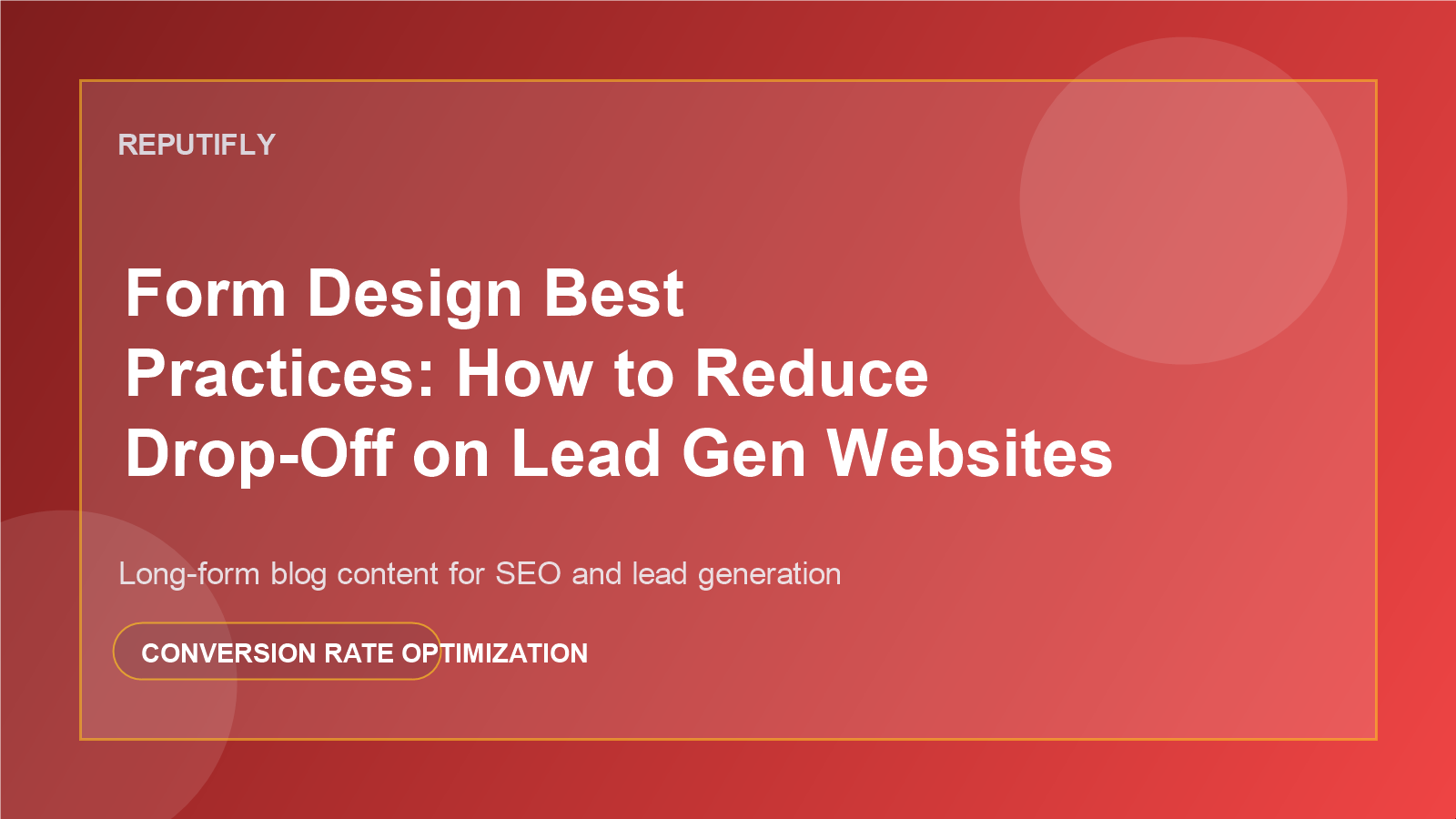 Form design best practices to reduce drop-off featured image