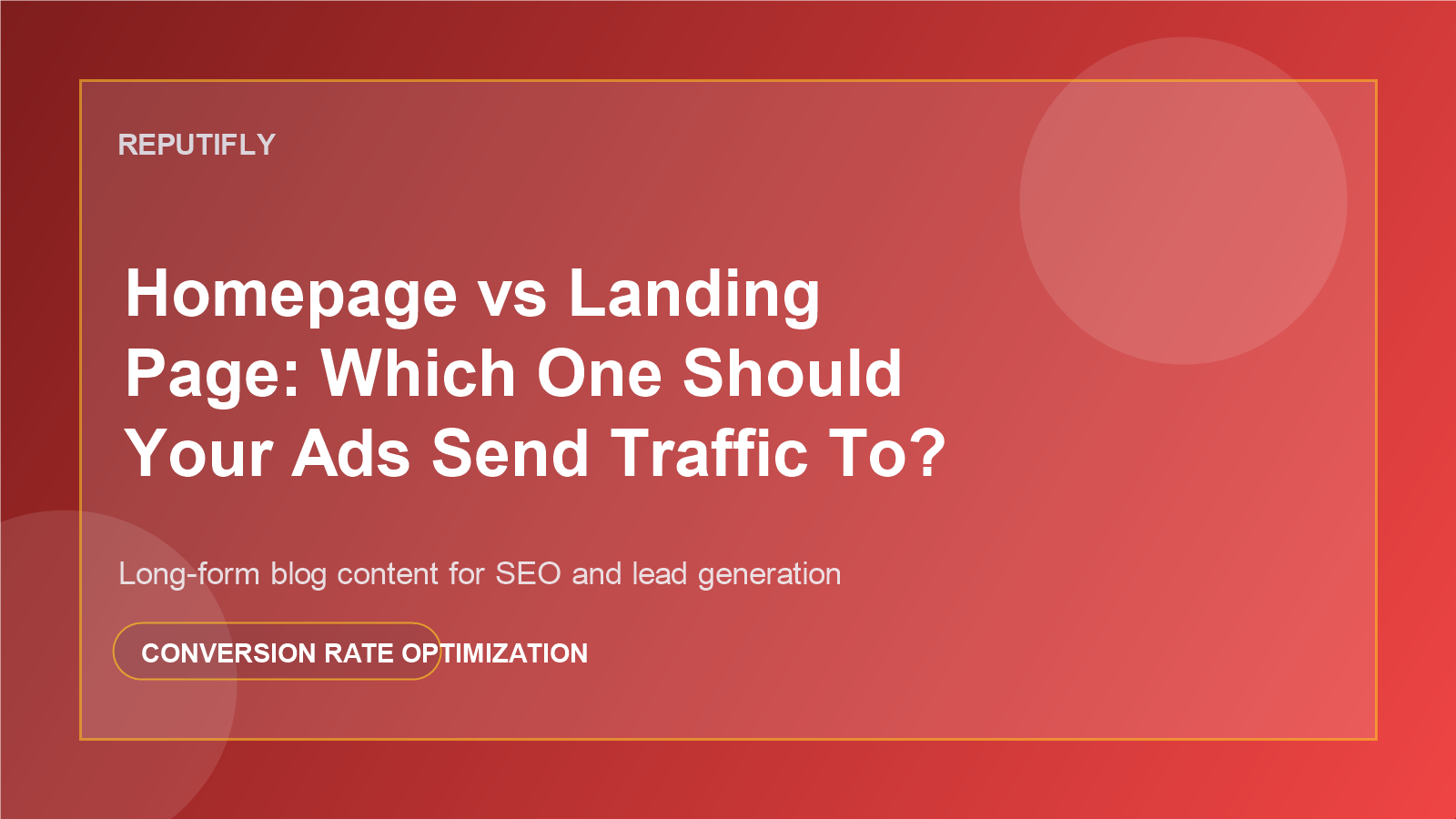 Homepage versus landing page for ads featured image