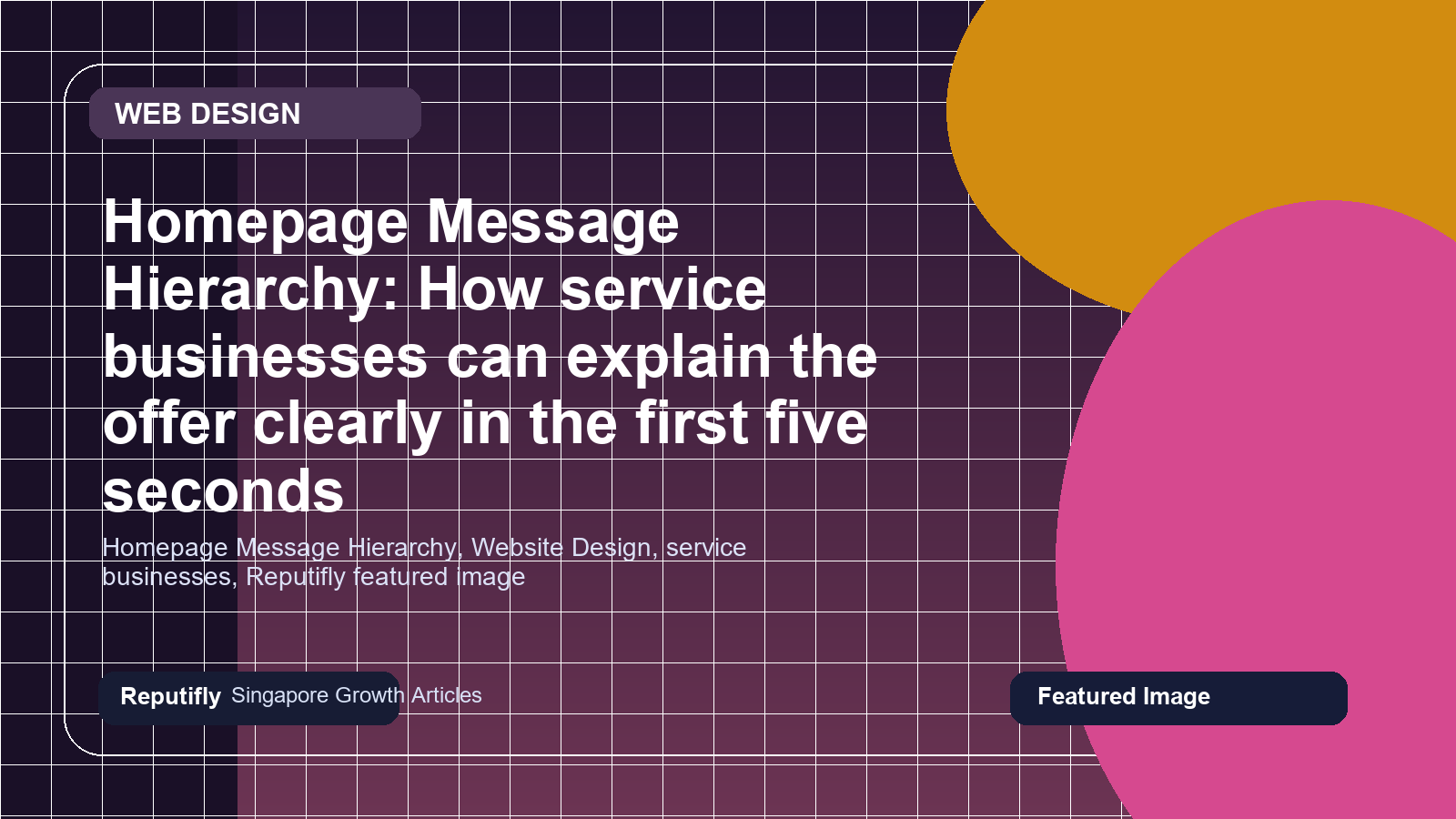 Homepage Message Hierarchy: How service businesses can explain the offer clearly in the first five seconds featured image