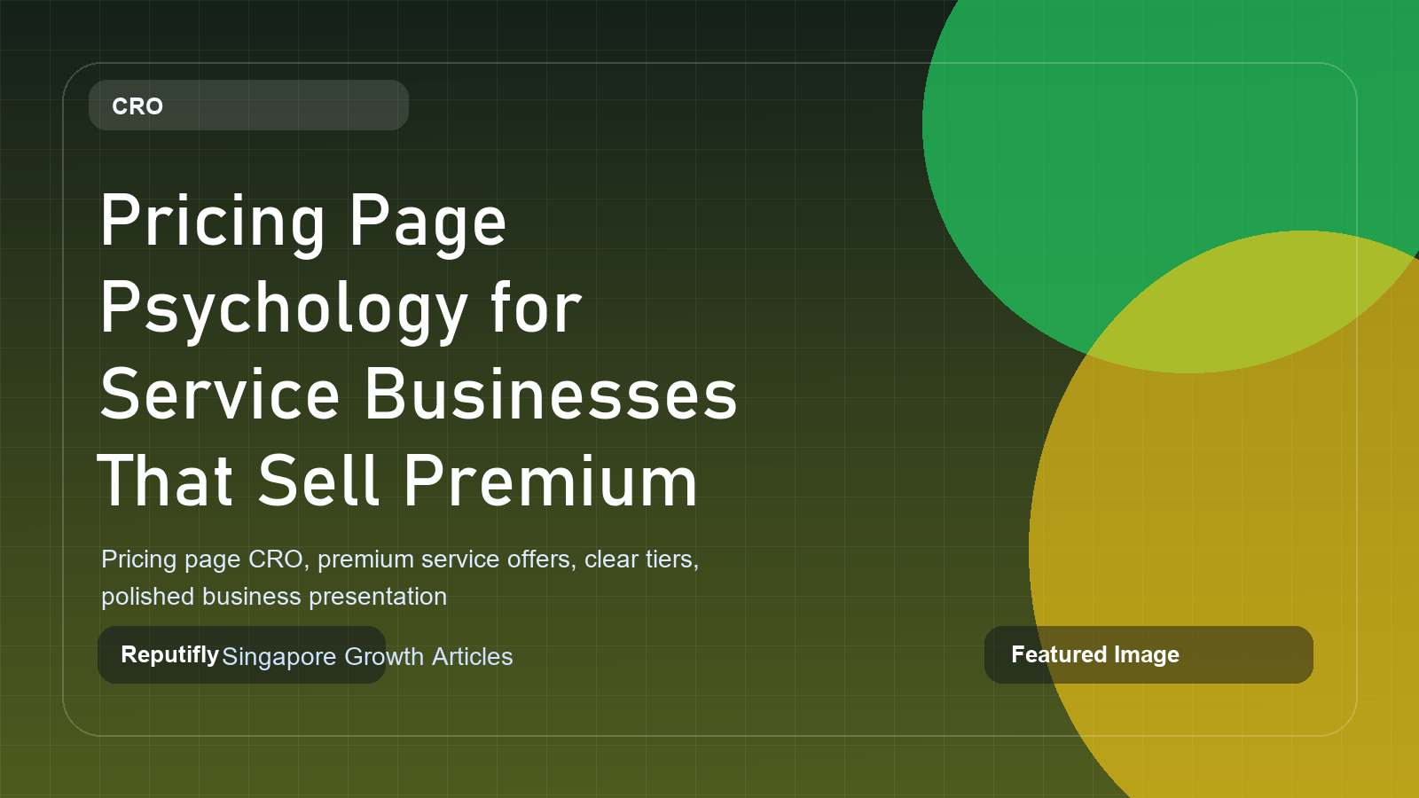 A premium pricing page with clear packages, clean layout, and strong value framing.