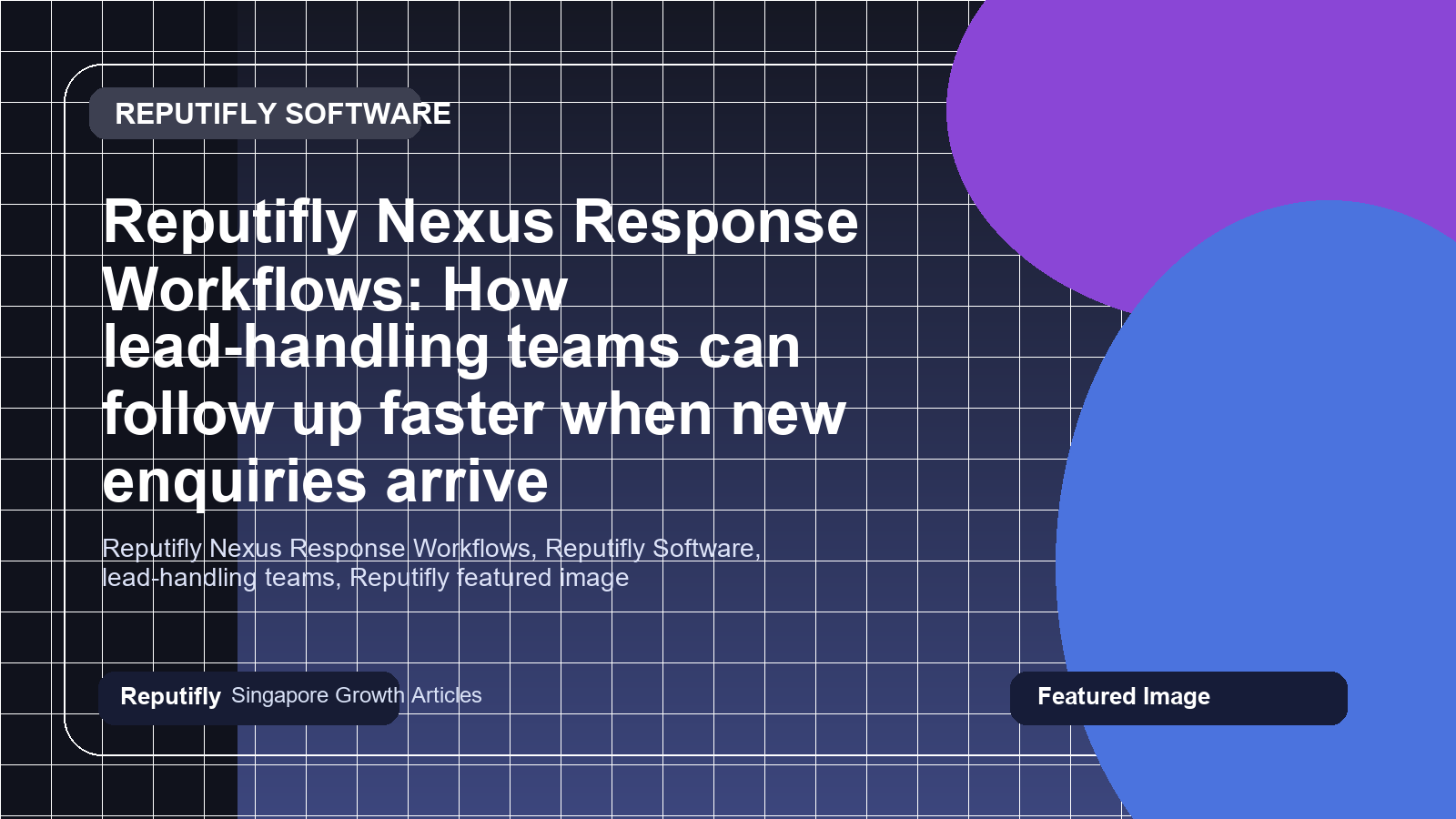 Reputifly Nexus Response Workflows: How lead-handling teams can follow up faster when new enquiries arrive featured image