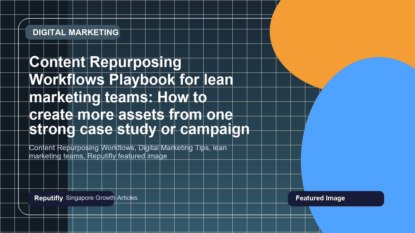 Content Repurposing Workflows Playbook for lean marketing teams: How to create more assets from one strong case study or campaign featured image