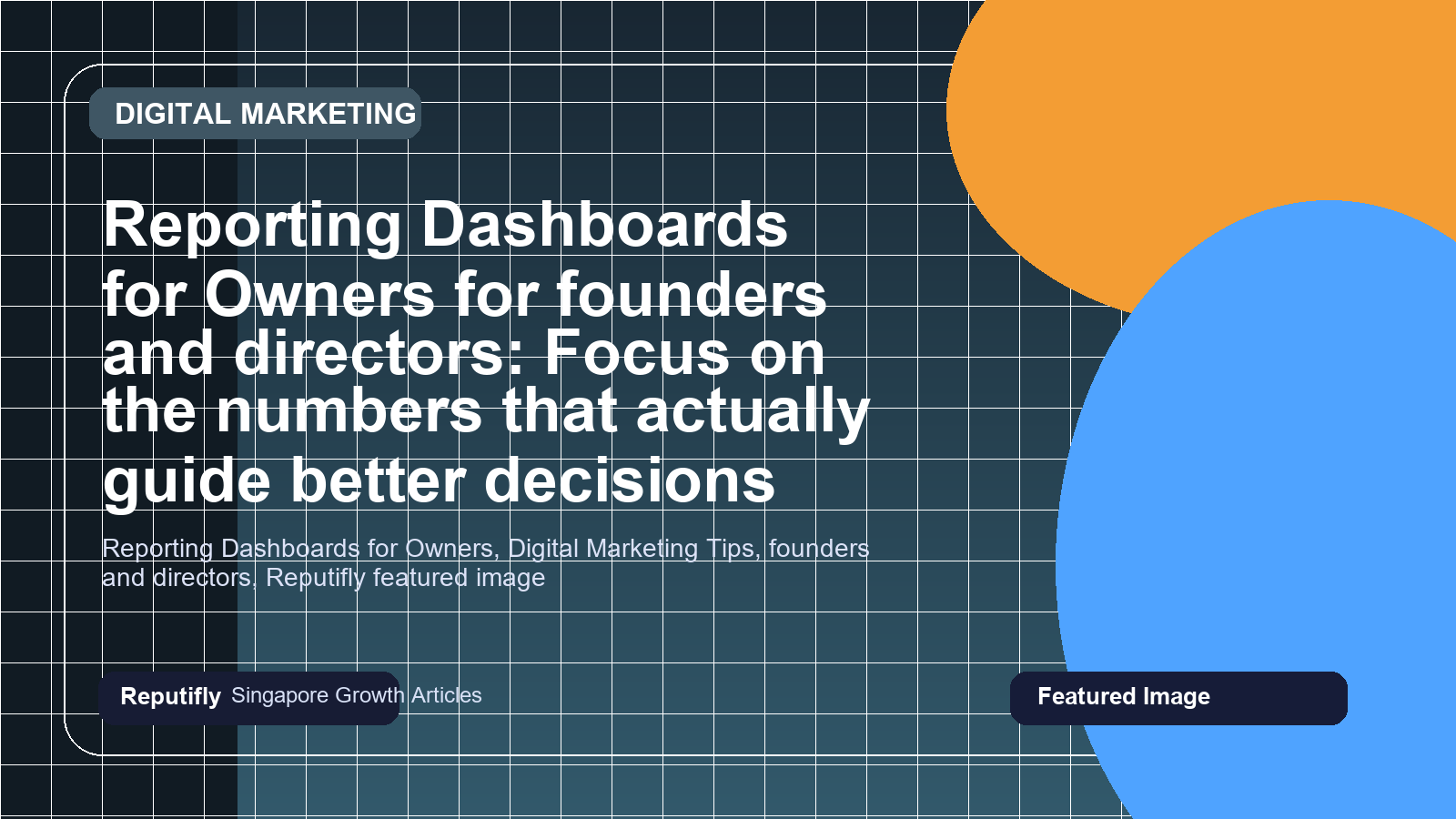 Reporting Dashboards for Owners for founders and directors: Focus on the numbers that actually guide better decisions featured image