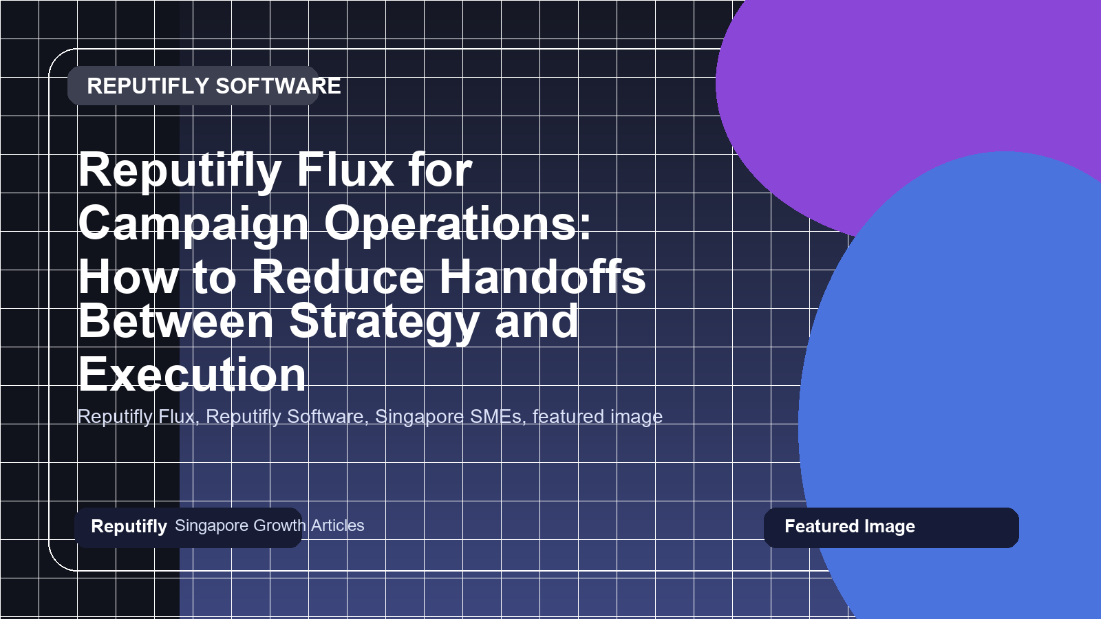 Reputifly Flux for Campaign Operations: How to Reduce Handoffs Between Strategy and Execution featured image